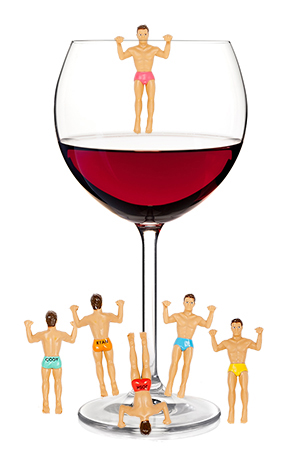 Wine Charmers Drink Markers - Drinking Buddies