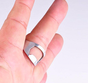 Finger ring opener