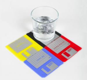 Floppy Disk Coasters